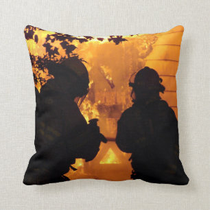 Firefighter Team Cushion