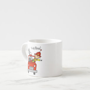 Firefighter to the Rescue T-shirts and Gifts Espresso Cup