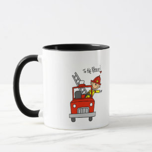 Firefighter To the Rescue Tshirts and Gifts Mug