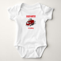 Firefighter Training Baby Bodysuit
