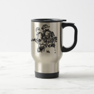 Firefighter travel mug