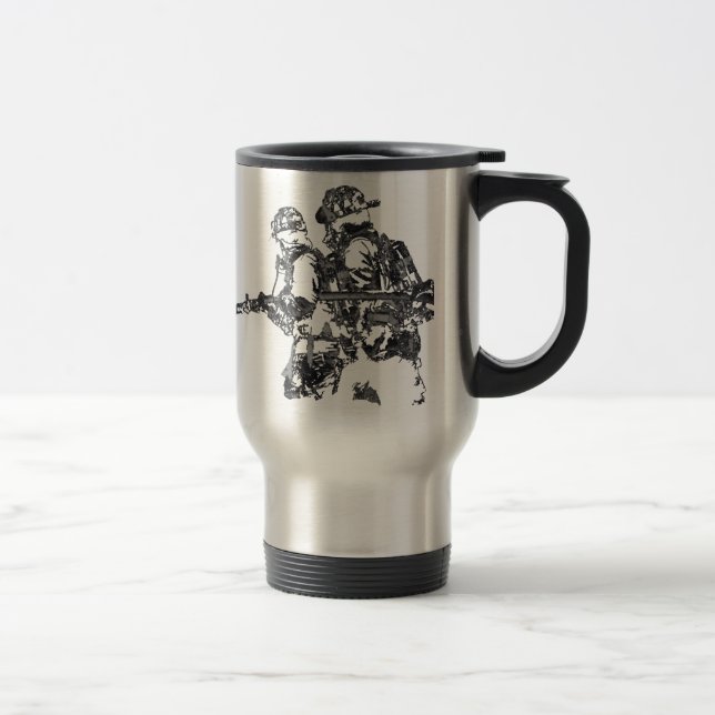 Firefighter travel mug (Right)