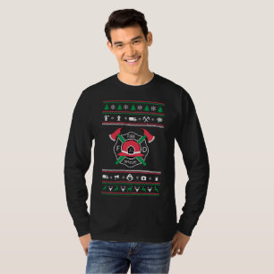 Firefighter Ugly Sweater Christmas