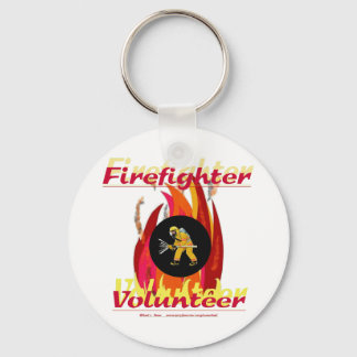 Firefighter Volunteer. Key Ring