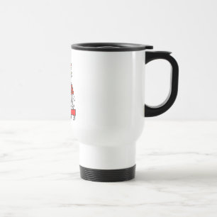 Firefighter with Dalmation Tshirts and Gifts Travel Mug