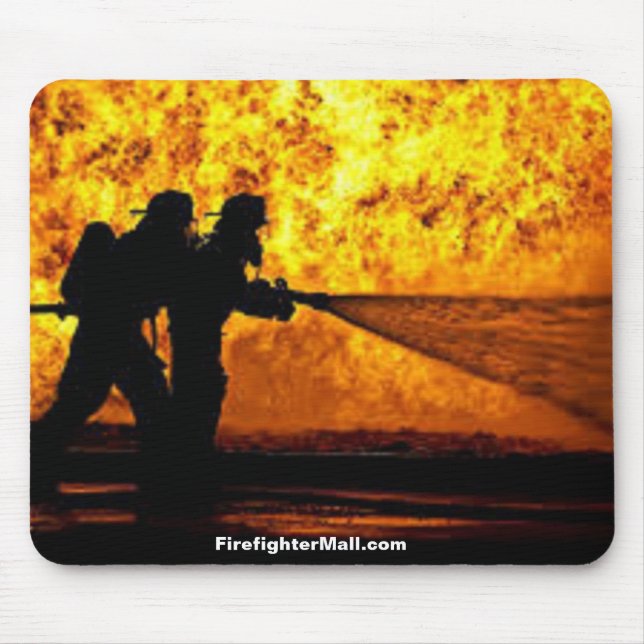 Firefighters Attack Mousepad (Front)