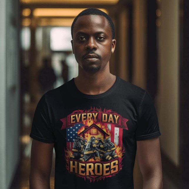 Firefighters Battling Blaze T-Shirt (Creator Uploaded)