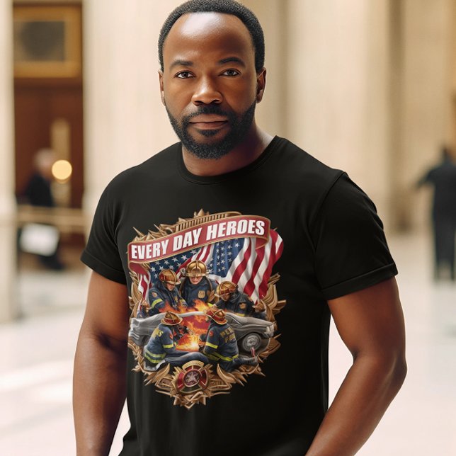 Firefighters Battling Blaze T-Shirt (Creator Uploaded)