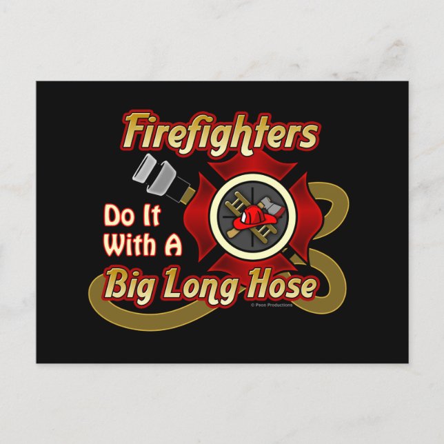 FireFighters Do It... Postcard (Front)