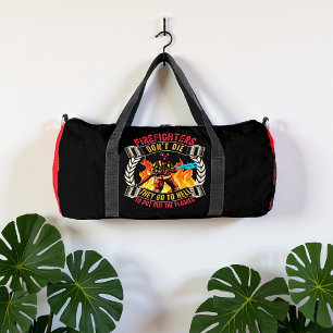 Firefighters Don't Die Put Flames Duffle Bag
