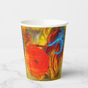 Firefighters Flare Paper Cups