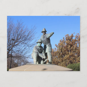 Firefighters' Fountain # 12 Postcard