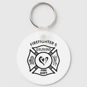 Firefighter's Girlfriend Key Ring