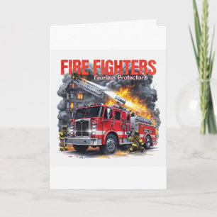 Firefighters Greeting Card