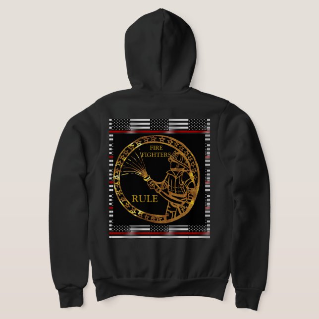 FIREFIGHTERS  HOODIE (Laydown Back)