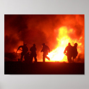 firefighters in san francisco poster