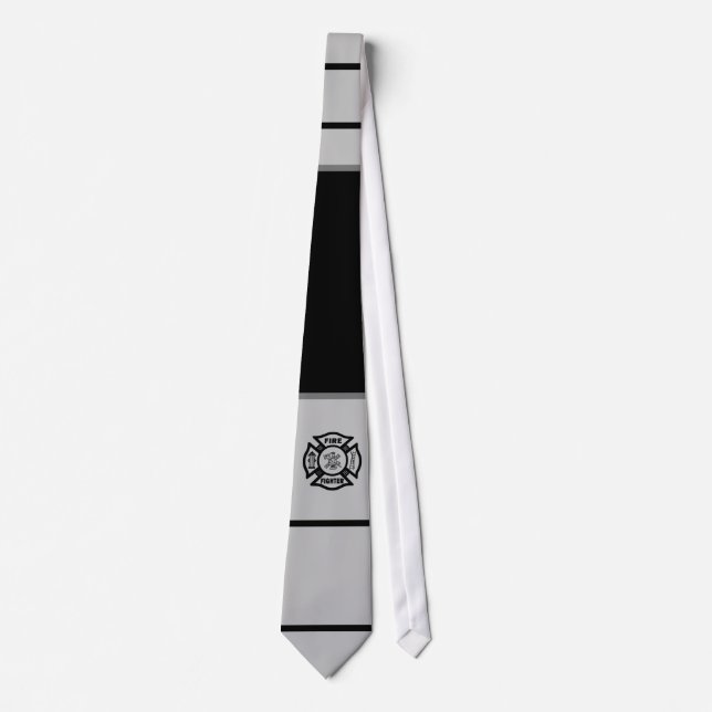 Firefighters Logo   Tie (Front)