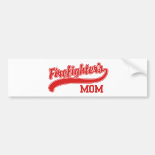 Firefighter's Mum Bumper Sticker