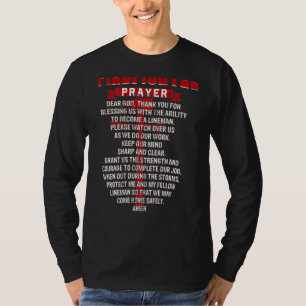 Firefighters Prayer  Christian Firemans Dad Husban T-Shirt