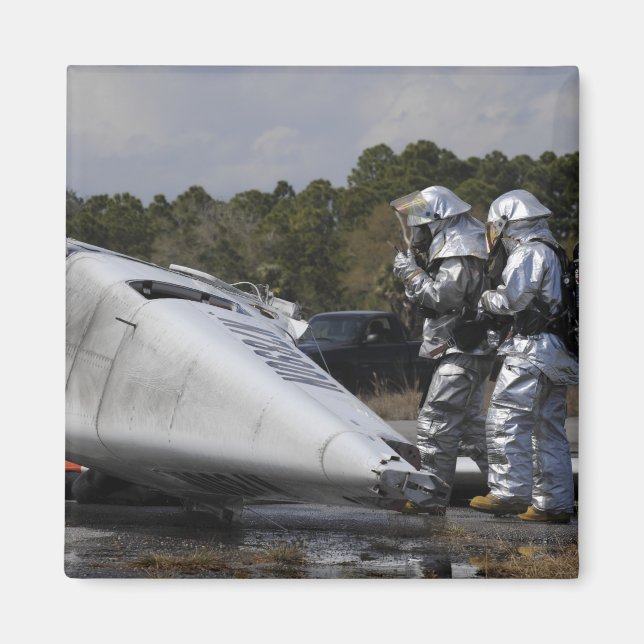 Firefighters respond to the scene magnet (Front)