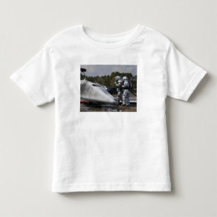 Firefighters respond to the scene toddler T-Shirt