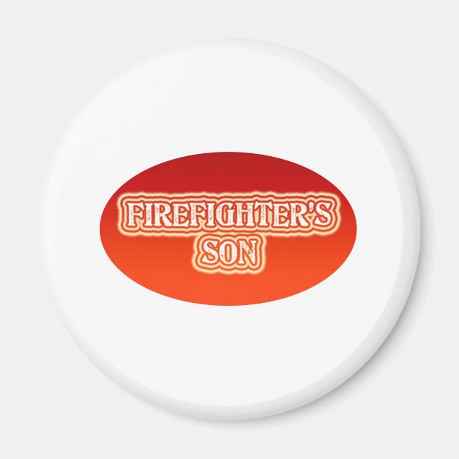 Firefighter's Son Magnet (Front)