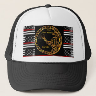 FIREFIGHTERS  TRUCKER HAT