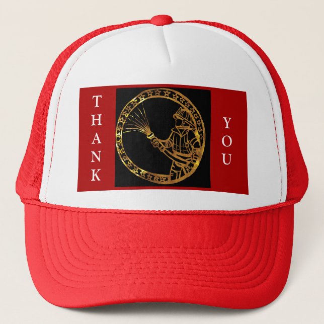 FIREFIGHTERS  TRUCKER HAT (Front)
