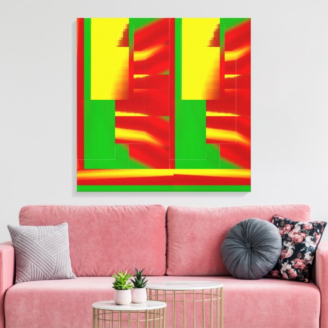 Fireflack Canvas Print (Insitu(LivingRoom))