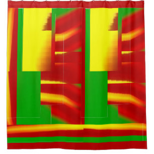 Fireflack Shower Curtain