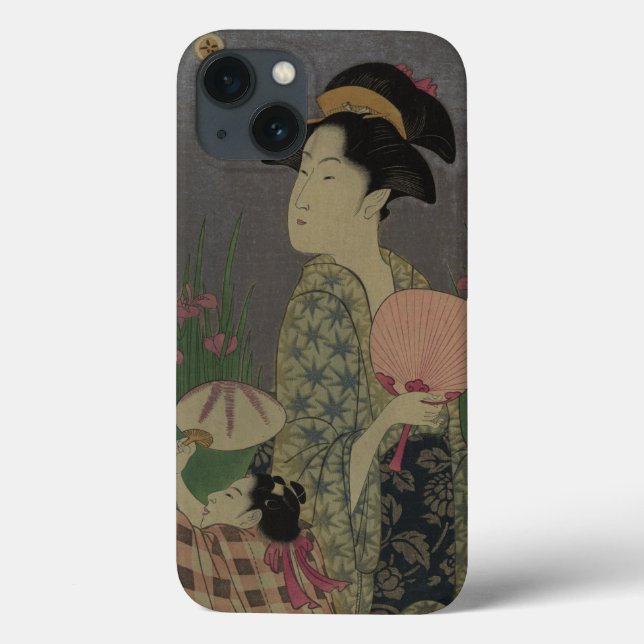 Fireflies, 1793 (colour woodcut) Case-Mate iPhone case (Back)