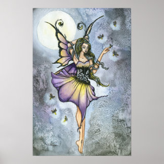 Fireflies Art Print by Ashley Thieszen