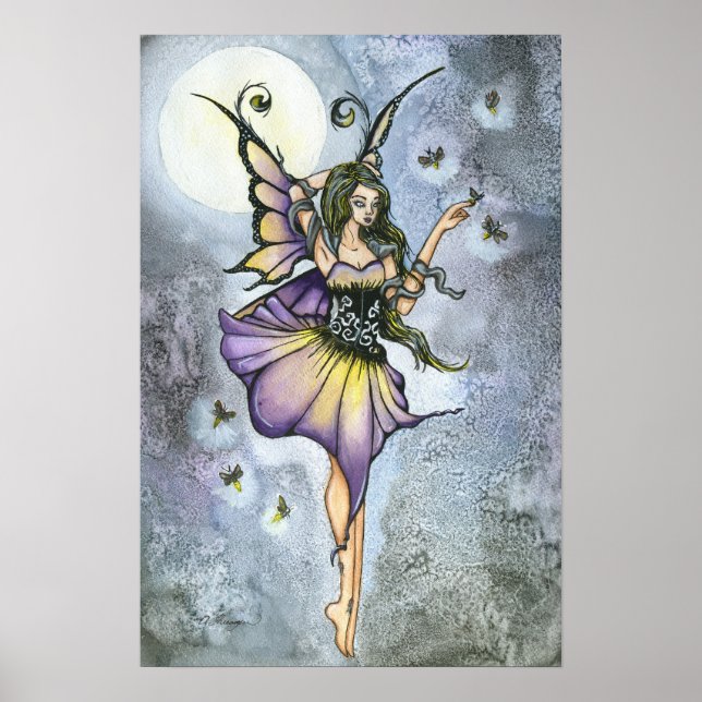 Fireflies Art Print by Ashley Thieszen (Front)
