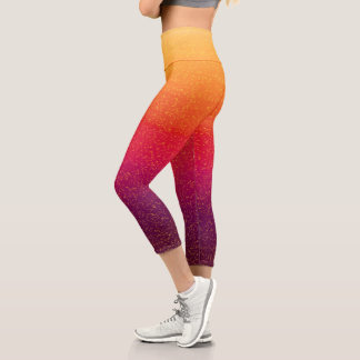 Fireflies at afternoon capri leggings