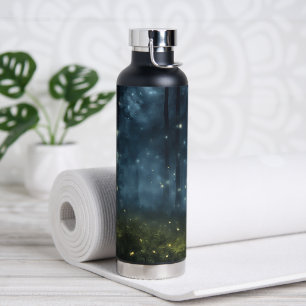 Fireflies at Night Water Bottle