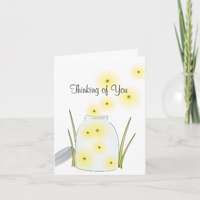 Fireflies Flying Card (Front)
