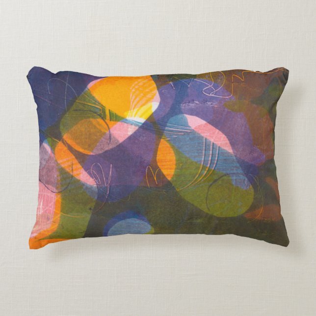 Fireflies I Decorative Cushion (Front)