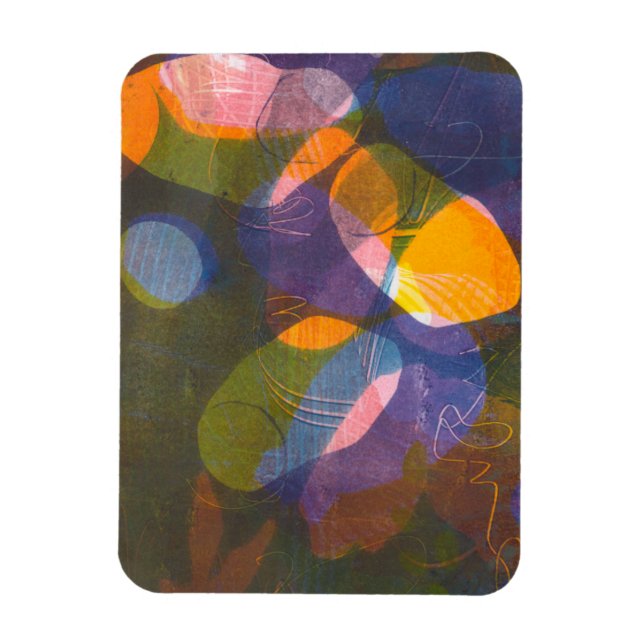Fireflies I Magnet (Vertical)