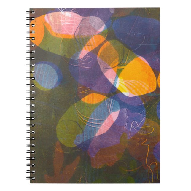Fireflies I Spiral Notebook (Front)