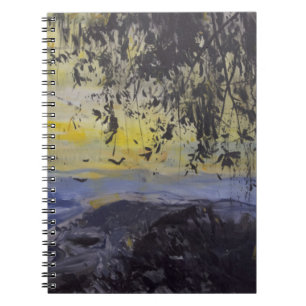 Fireflies Nocturne Lucca 2014 Spiral Notebook