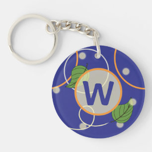 Fireflies Over Water Acrylic Keychain