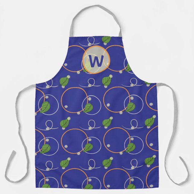 Fireflies Over Water All-Over Print Apron (Front)