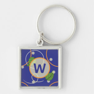 Fireflies Over Water Keychain