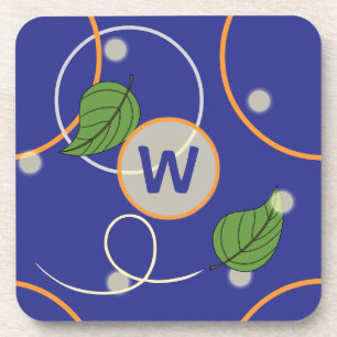 Fireflies Over Water Square Coaster