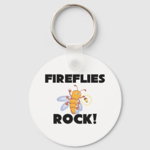 Fireflies Rock Key Ring