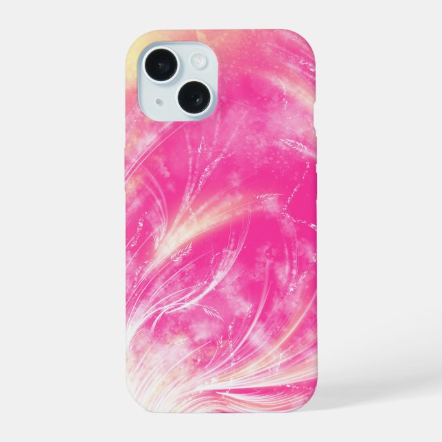 Fireflies & Tall Grass iPhone 15 Case  (Back)
