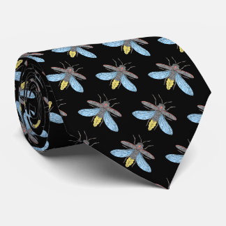 Firefly (black) - Neck Tie