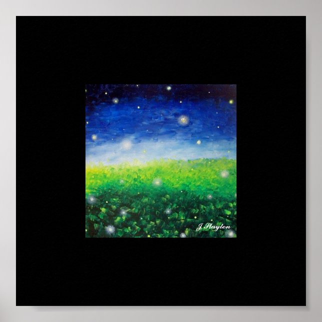 Firefly Fields Poster Print (Front)