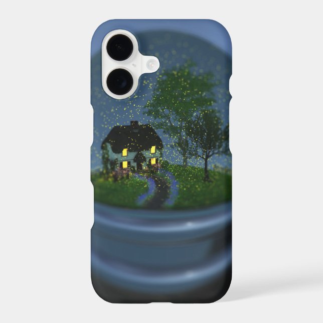 Firefly Globe iPhone Case (Back)