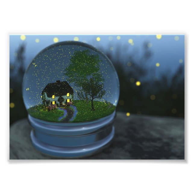 Firefly Globe Photo Print (Front)